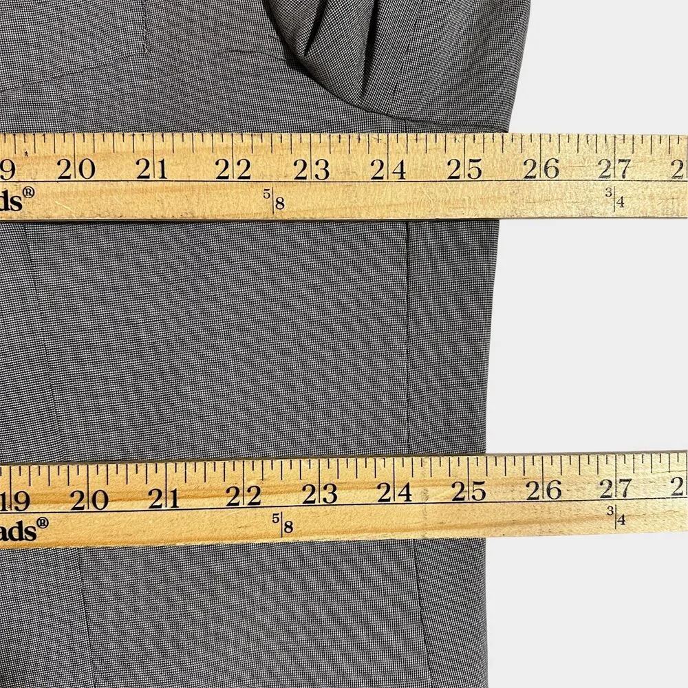 $ 395 RALPH LAUREN Mens Blazer Sport Coat Two Button Jacket 50R Gray Wool 1-Vent